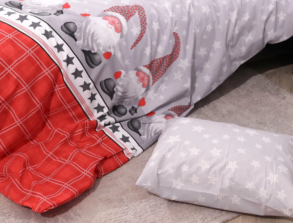 Комплект постельного белья Gold из бязи двуспальный евро 200х220 cм (40835) - фото 2 Комплект постельного белья Gold из бязи двуспальный евро 200х220 cм (40835) - фото 2