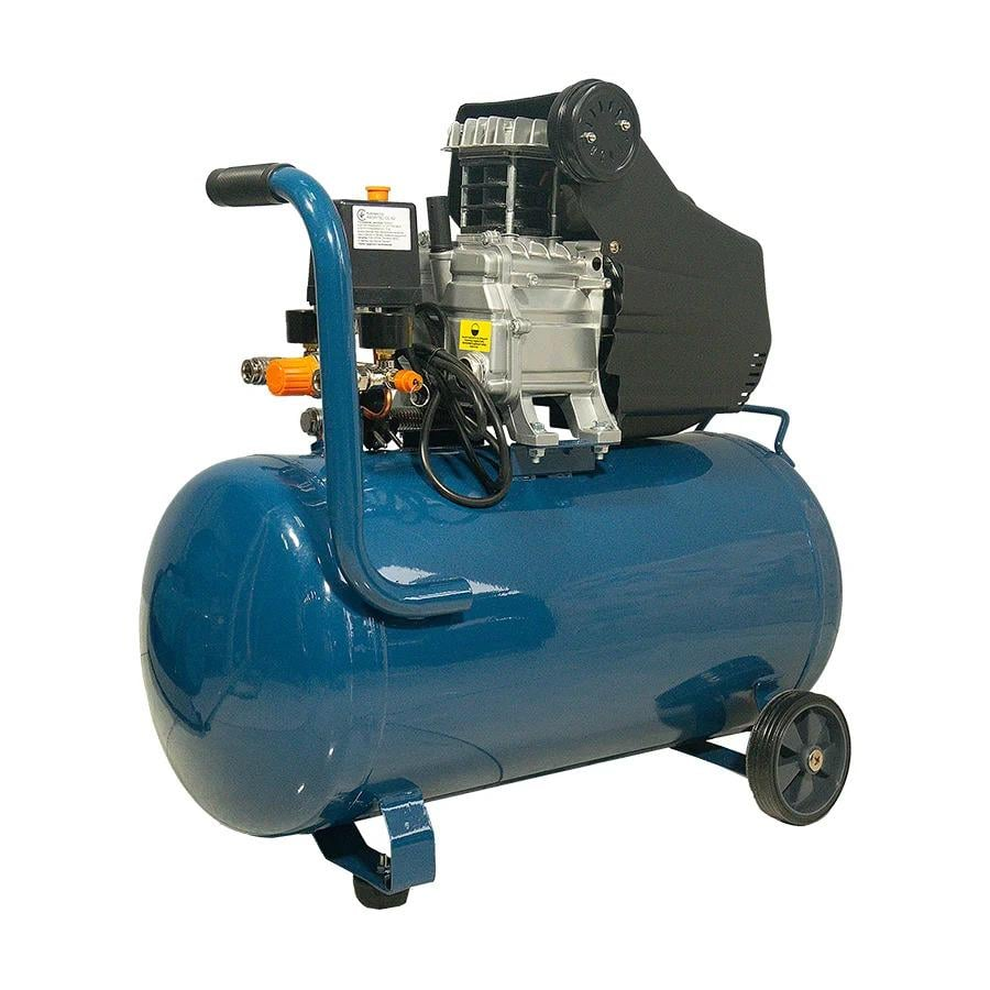 Компрессор масляный PROFI-TEC OC-50 поршневой с прямым выводом Синий (GR-06578)