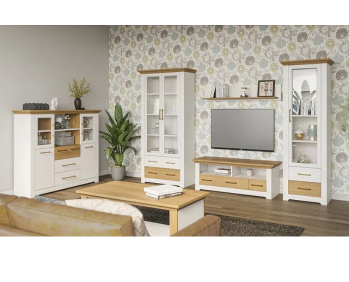 Полка навесная 100 Світ Меблів Валерио из ДСП Белый Дуб Каменный - фото 3 Полка навесная 100 Світ Меблів Валерио из ДСП Белый Дуб Каменный - фото 3