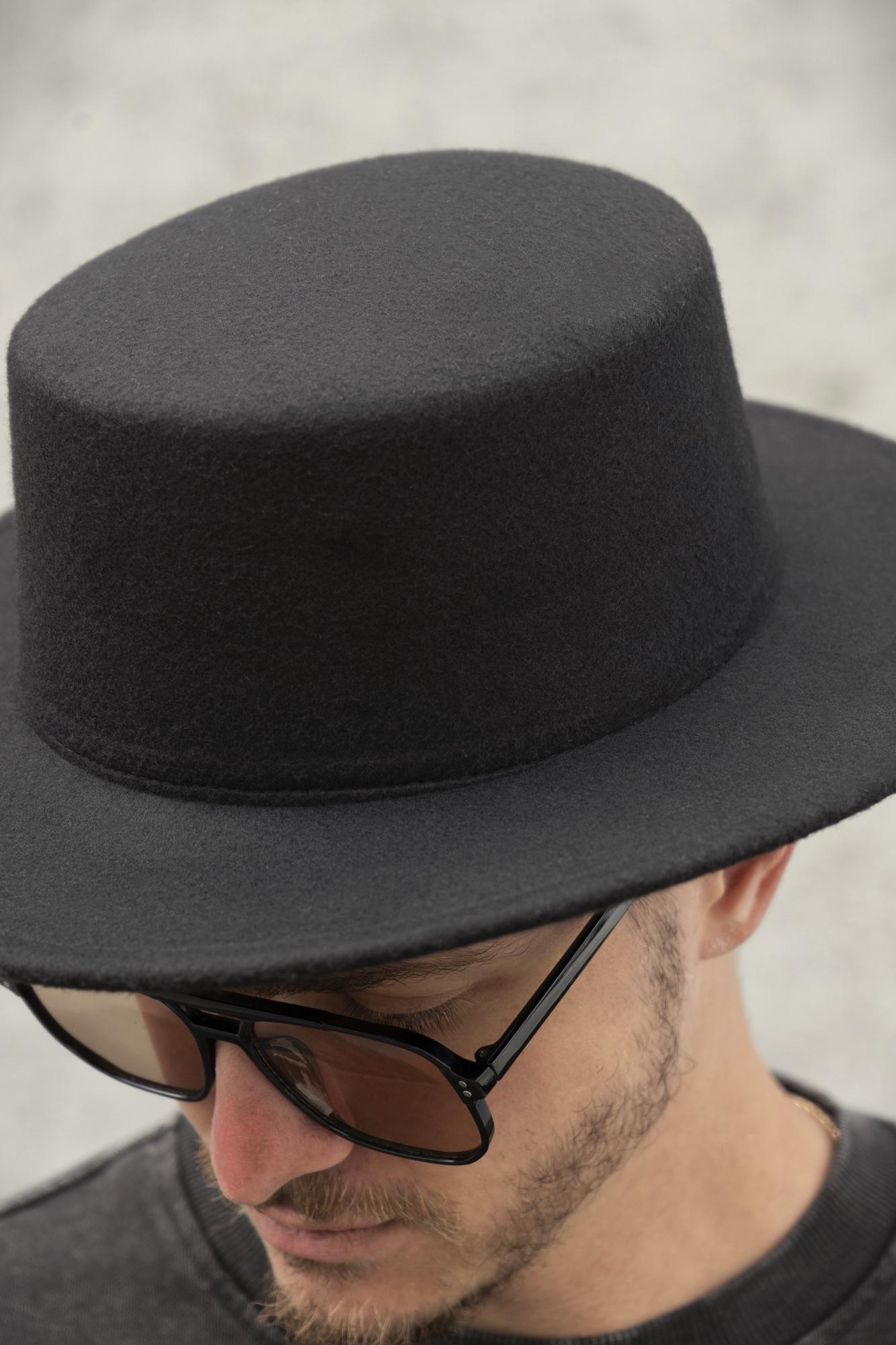 Шляпа мужская Without Walter Basic Black (8049704) - фото 4