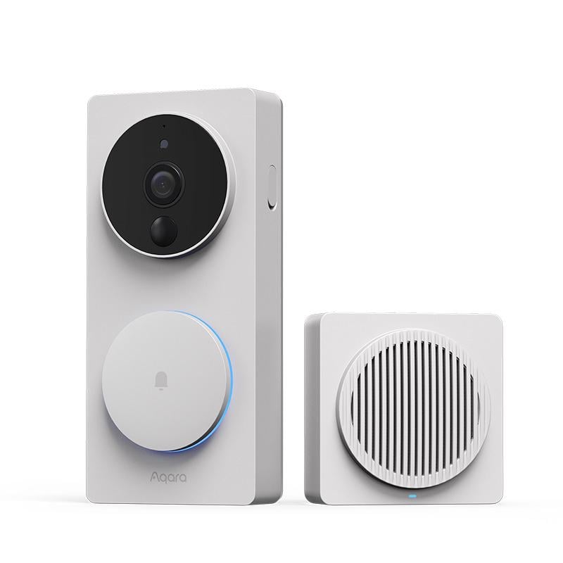 Видеовызов Aqara G4 Smart Video Doorbell White (ZNKSML01LM)