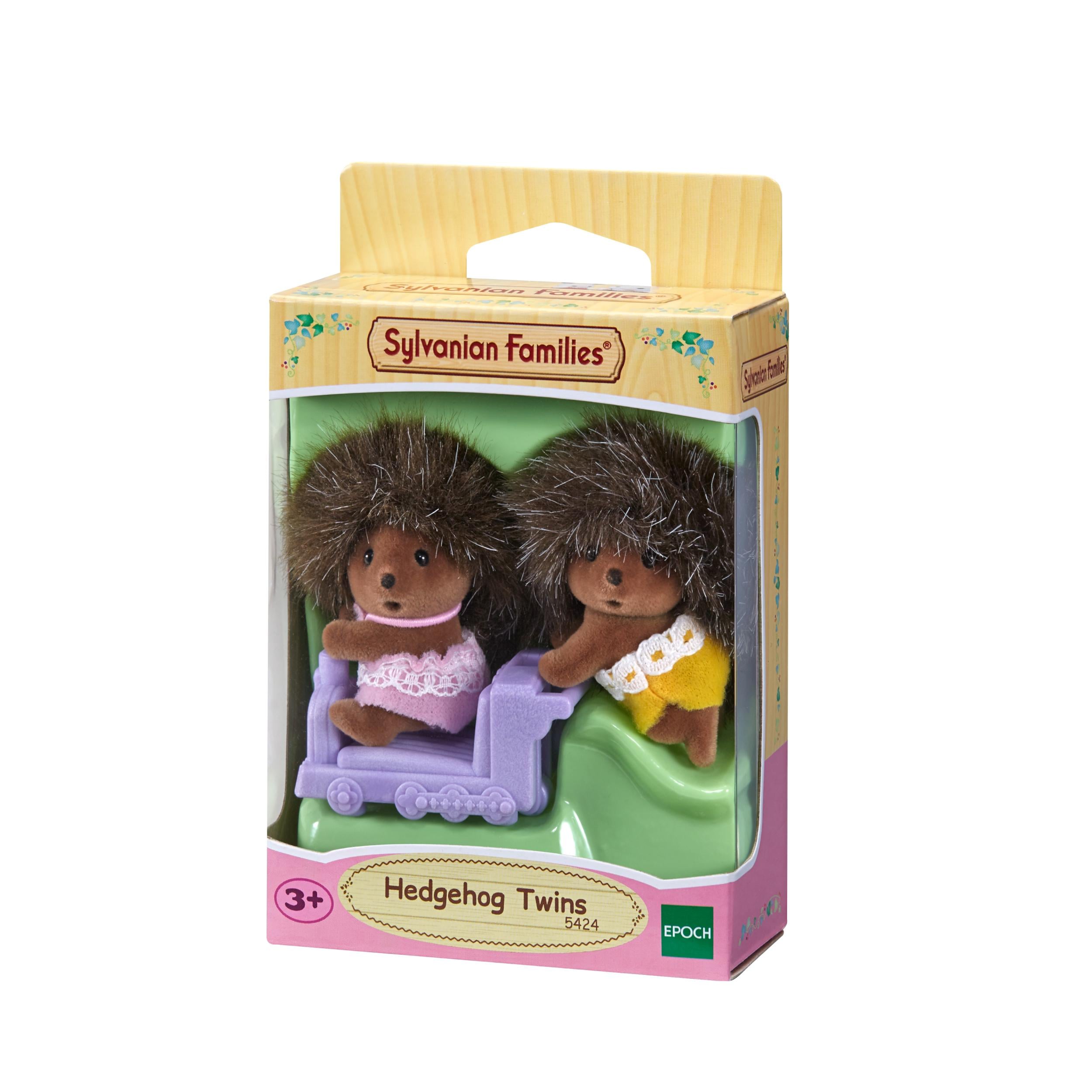 Игровой набор Sylvanian Families Ежики-двойняшки на машинке (5424)