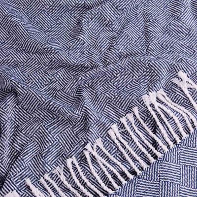 Плед ламінат 140x200 см Синій - фото 2 Плед ламінат 140x200 см Синій - фото 2