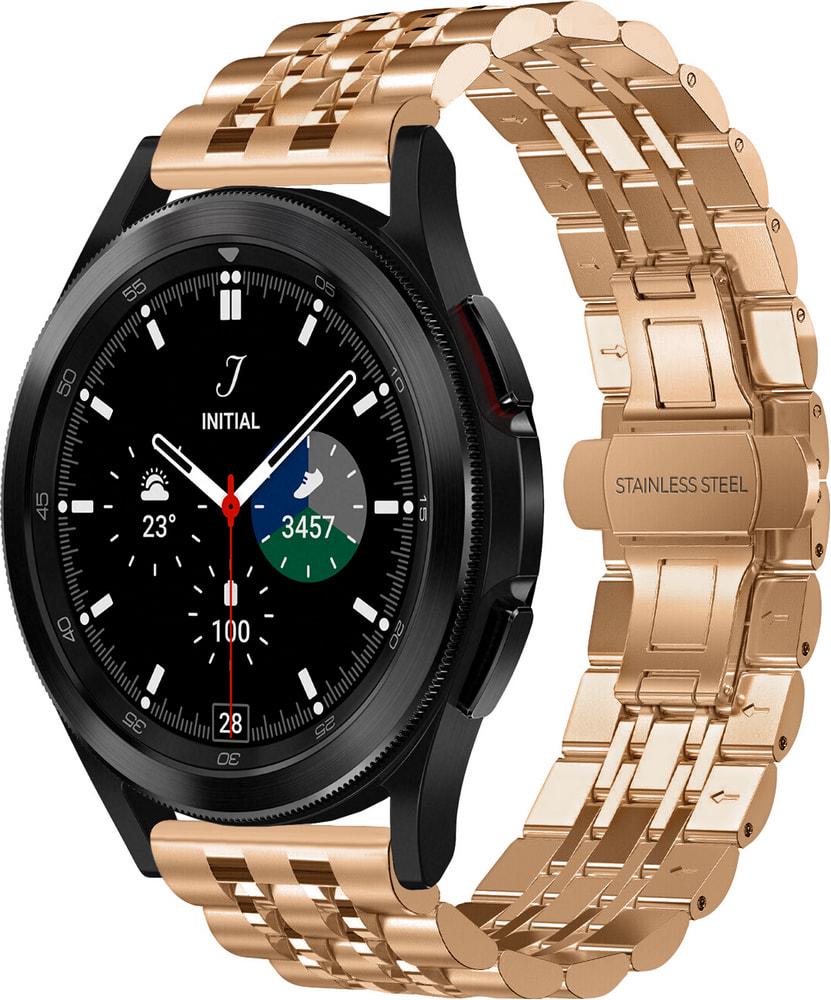 Металлический Ремешок Spinye Galaxy Watch 4 Classic 46 мм Rose Gold (26989-27)