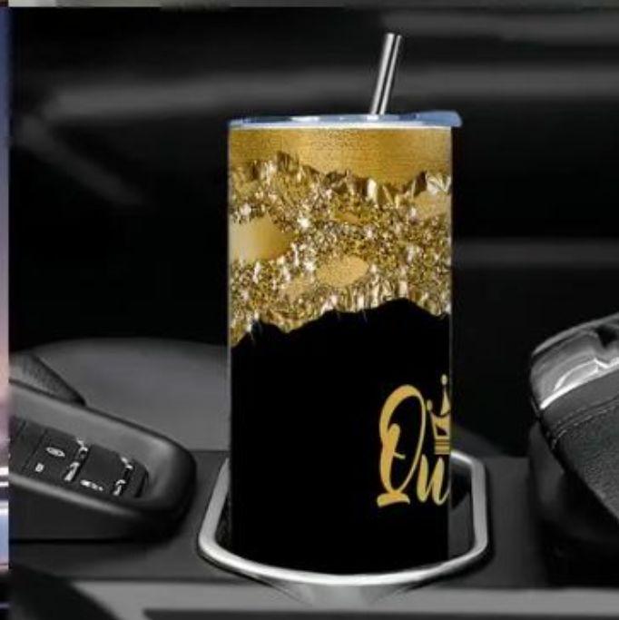 Термочашка з нержавіючої сталі Queen з 3D-малюнком трубочкою та герметичною кришкою 600 мл Чорний/Сріблястий (2664272609) - фото 11 Термочашка з нержавіючої сталі Queen з 3D-малюнком трубочкою та герметичною кришкою 600 мл Чорний/Сріблястий (2664272609) - фото 11