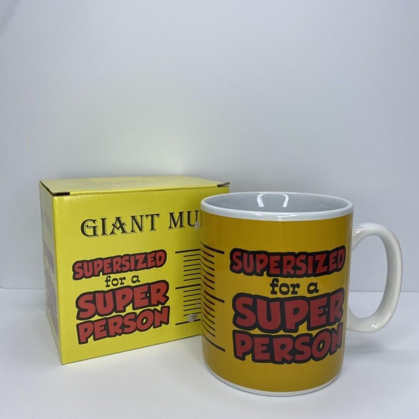 Чашка Olens 102--017 "Super Person" XXL 800 мл