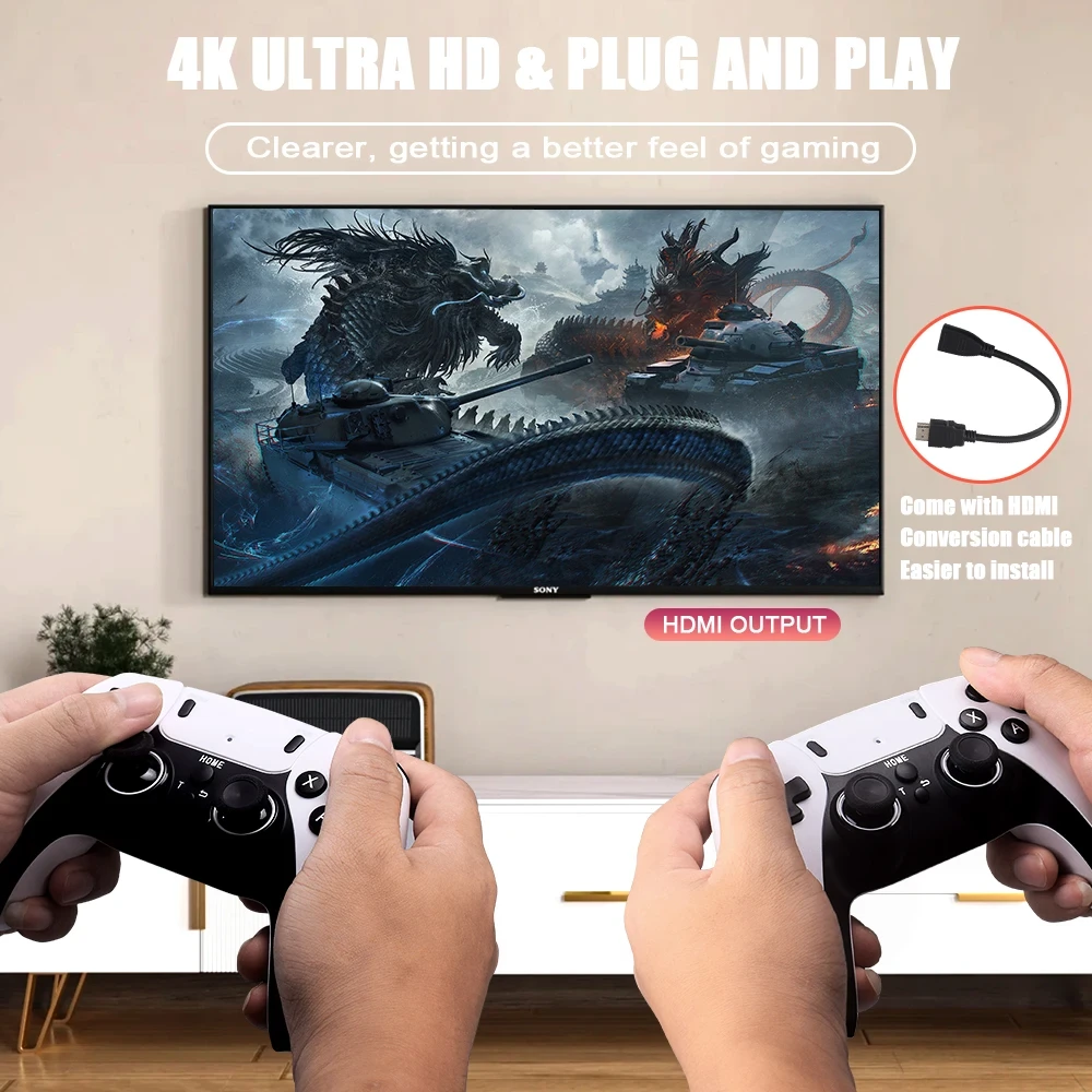 Ігрова приставка Game Stick Box M8PLUS 4K 64 Гб (2091730637) - фото 5