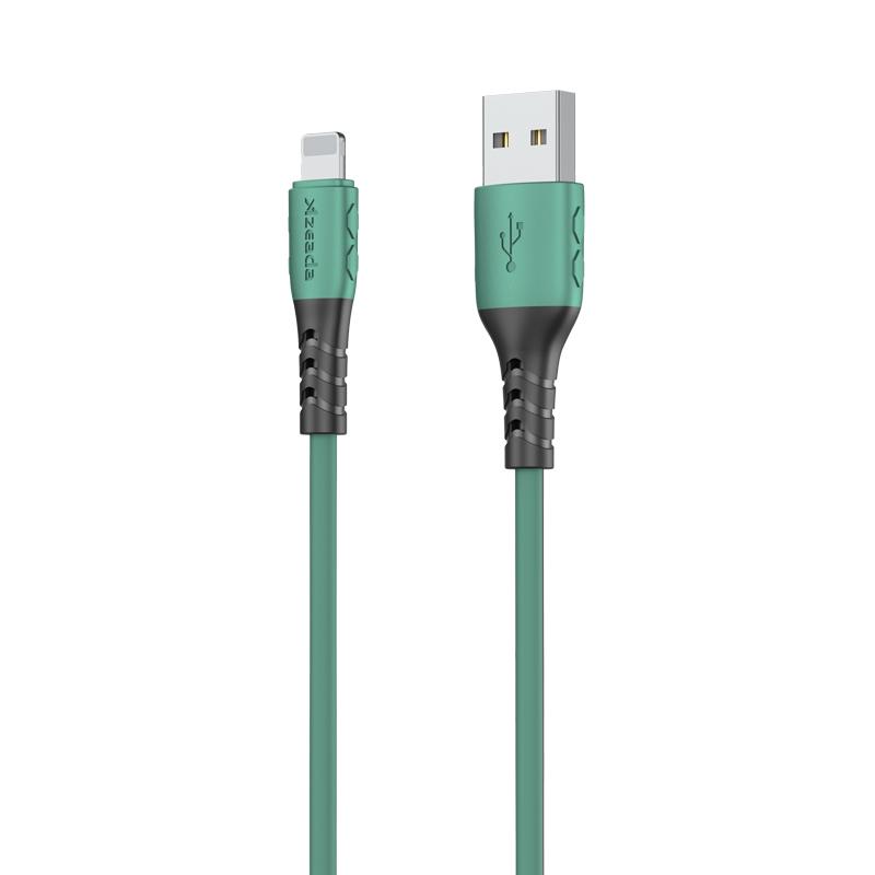 Кабель USB Proda PD B51i Lightning Green