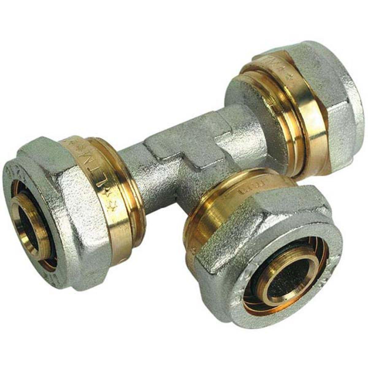 Тройник промежуточный неразборный Эко 20x20x20 мм (SW-2047)