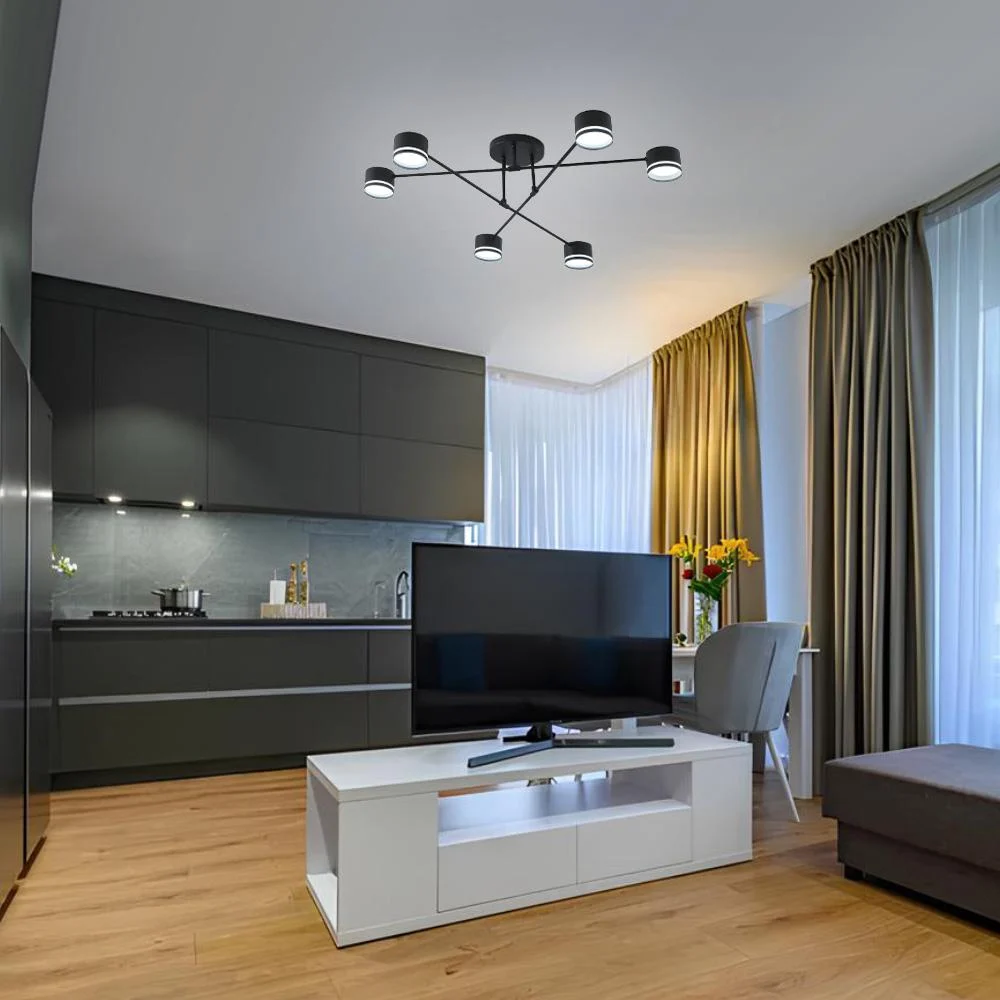 Люстра ESLLSE GUSTAV 6R 850x240 мм на 6 ламп GX53 Черный (10490) - фото 10 Люстра ESLLSE GUSTAV 6R 850x240 мм на 6 ламп GX53 Черный (10490) - фото 10