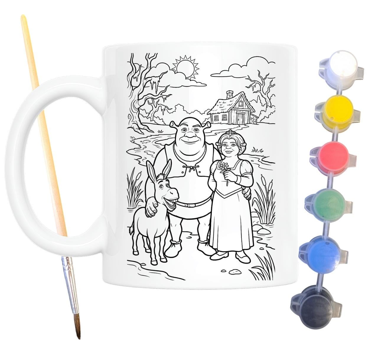 Набор для творчества Кружка-раскраска Шрек (КР0234)