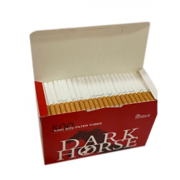 Гильзы для набивки сигарет Dark Horse 500 шт. (5903240799916)