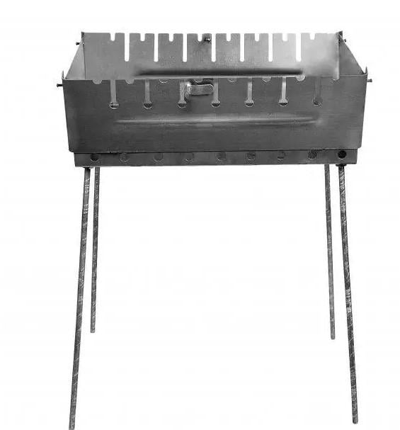 Мангал-валіза 3 мм на 8 шампурів (AWN-00143)