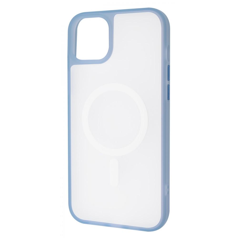 Чохол із підтримкою magsafe X-Level Skin Feel MagSafe iPhone 14 blue