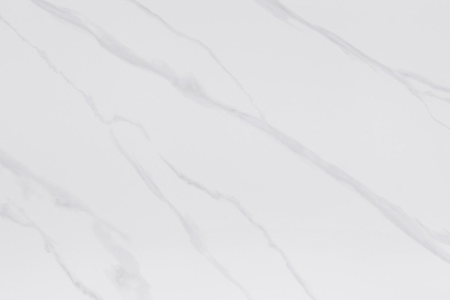 Стіл обідній Alba розкладний 6-8 місць 140 см Pure white ceramic top black base (13969) - фото 2 Стіл обідній Alba розкладний 6-8 місць 140 см Pure white ceramic top black base (13969) - фото 2