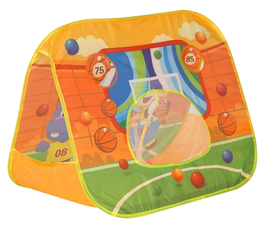 Дитячий намет ігровий MR 1262-3 із кольоровими кульками 6 шт. 86x60x70 см (25790594)