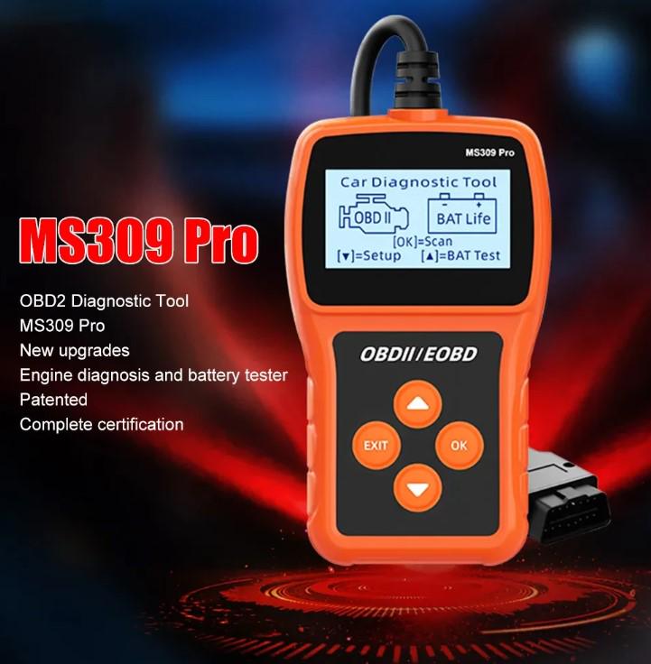 Автосканер Autel Maxi Scan MS309Pro OBD2/CAN (15351017) - фото 3