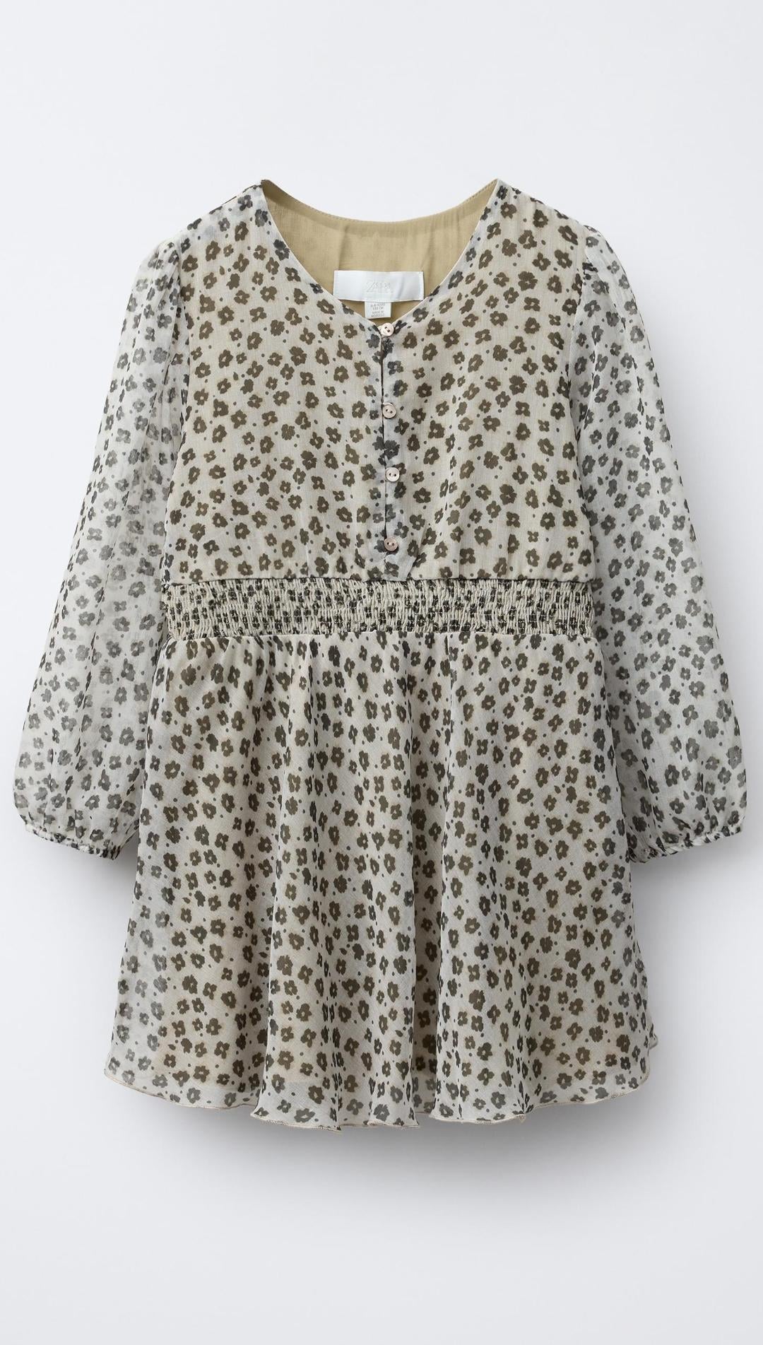 Сукня підліткова для дівчинки Zara 164 см Бежевий (26021707F)