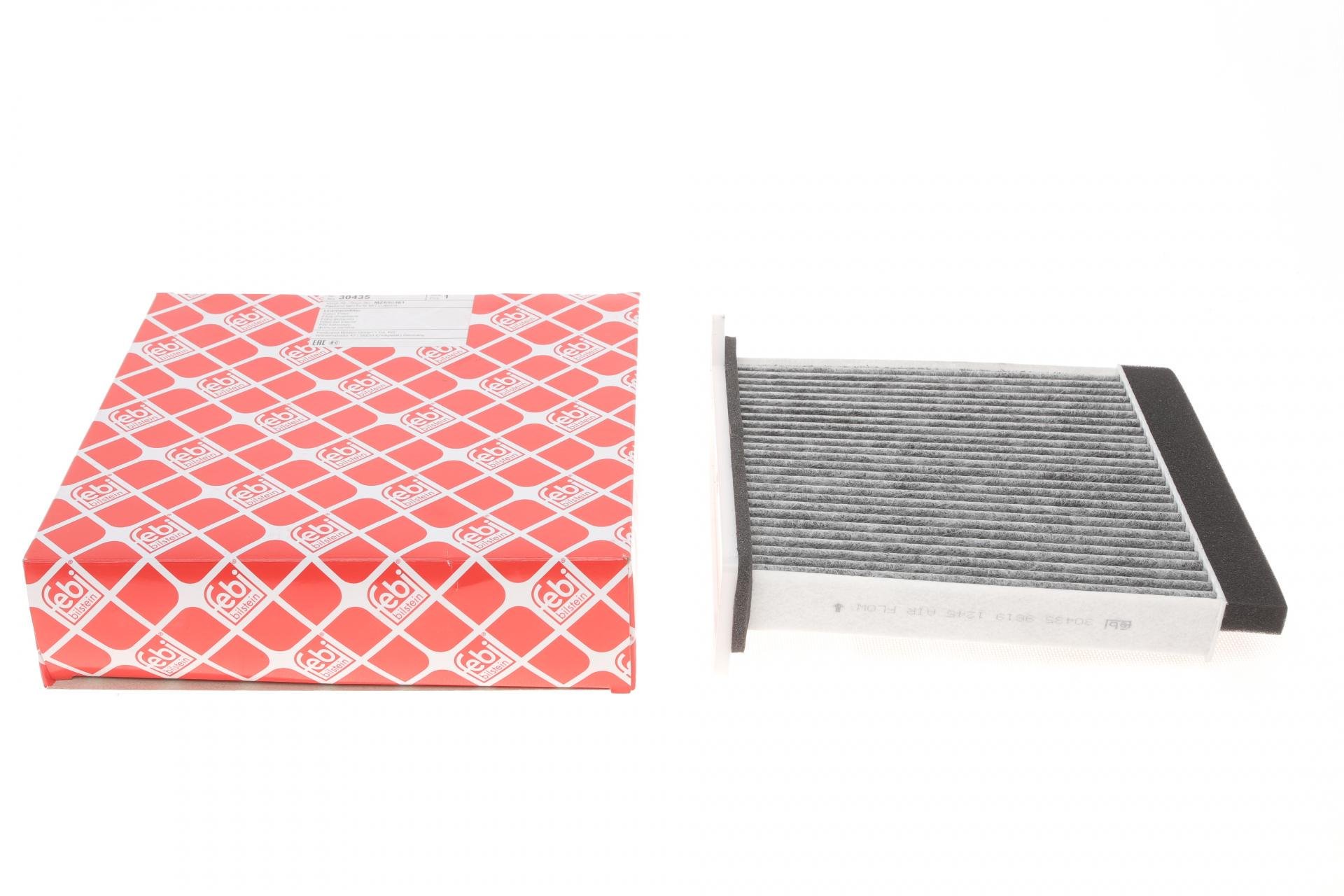 Фильтр салона FEBI BILSTEIN для Mitsubishi Grandis/Lancer/Outlander 03- угольный (30435)