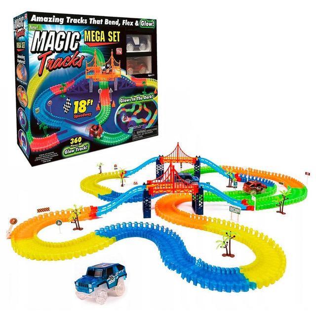 Конструктор Magic Tracks 360 деталей Mega Set 2 машинки (17242) - фото 6