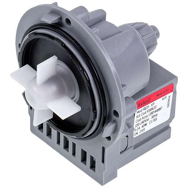 Насос C00526201 Askoll 40W M231 для пральних машин AWT/EWP/EWD (00000001084)