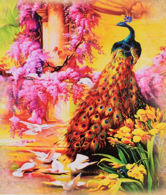 Алмазная мозаика GB 71932 30 40х30 см 26 цветов (89395)