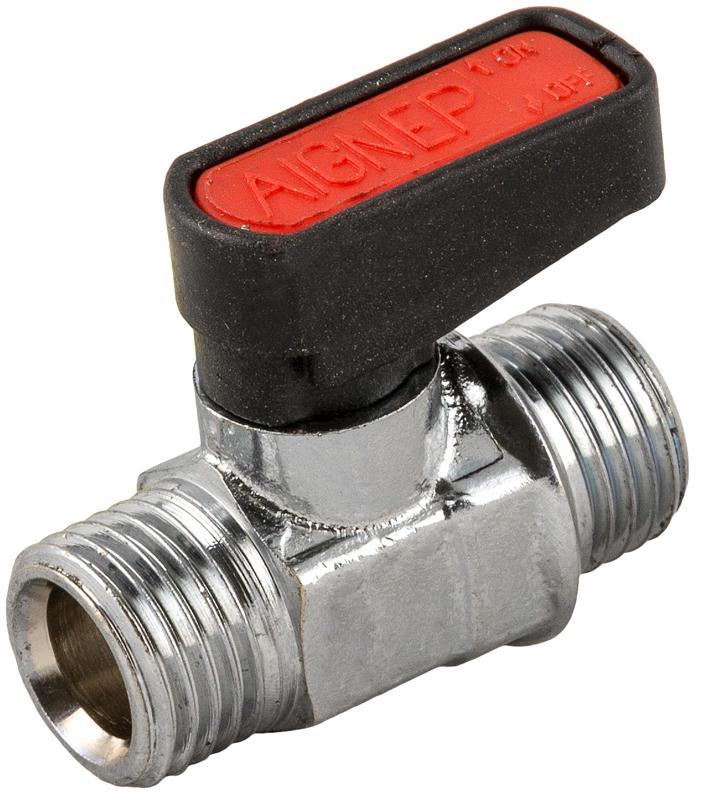 Кран шаровой AIGNEP 2GM420 резьба 1/2"-3/8" (0642000006)