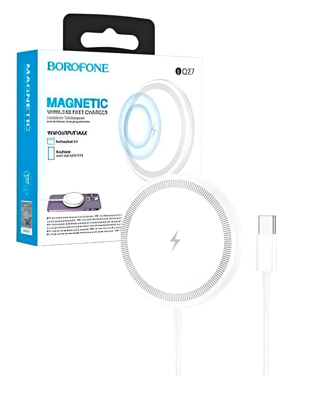 Зарядний пристрій Borofone BQ27 2в1 для смартфонів і навушників (19671535) - фото 3 Зарядний пристрій Borofone BQ27 2в1 для смартфонів і навушників (19671535) - фото 3