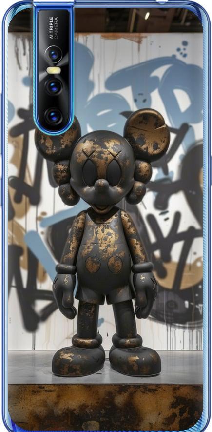 Чехол на Vivo V15 pro Bronze kaws v2 (6098t-1763-42517)