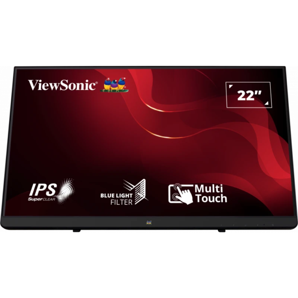 Монітор сенсорний ViewSonic TD2230 Black