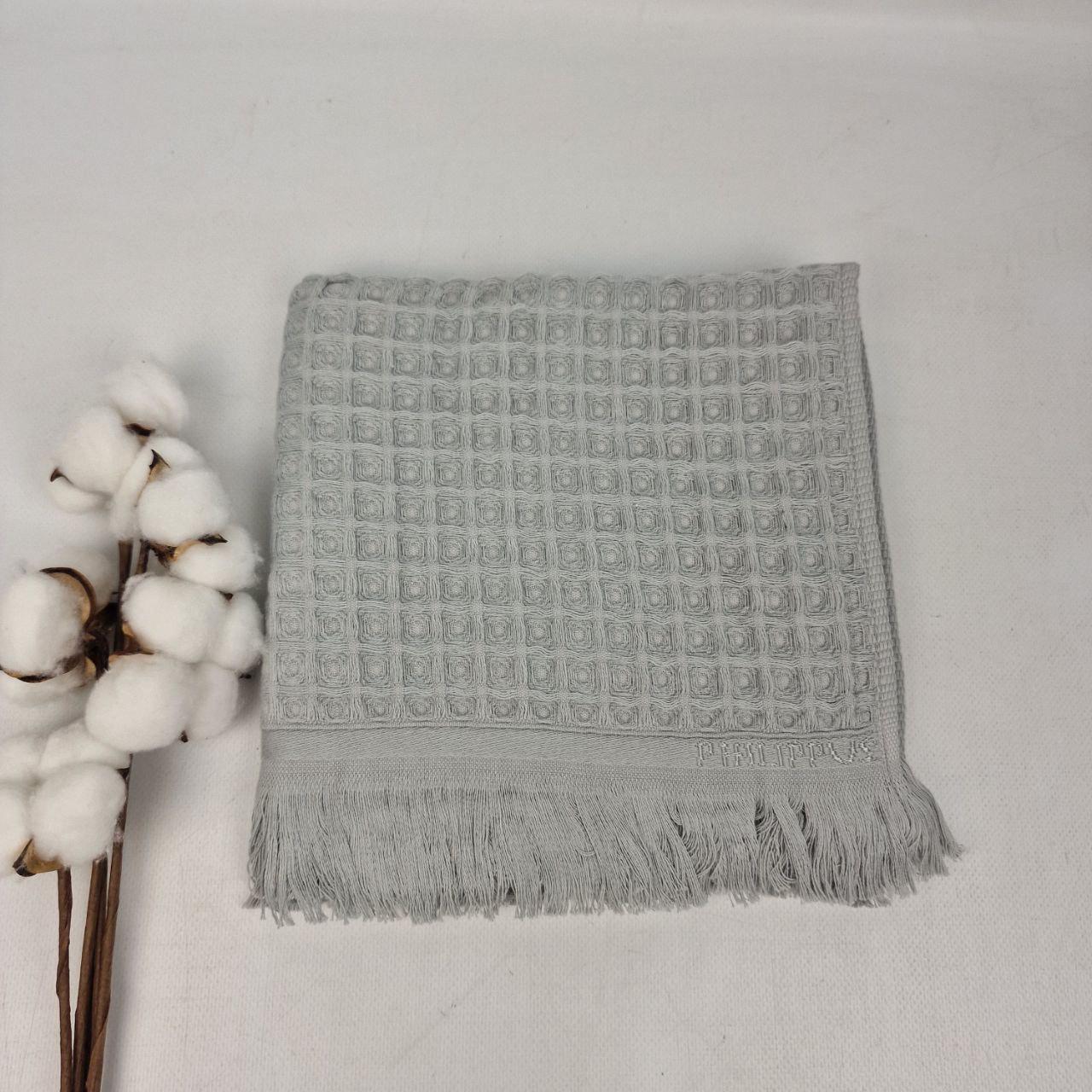 Полотенце Philippus Prime Cotton Waffle A390 50x90 см Серый (CN42085)