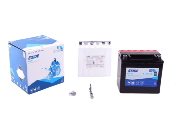 Аккумулятор EXIDE AGM L EN200 12 Ah-12V 150х87х145 мм (ETX14-BS) - фото 2