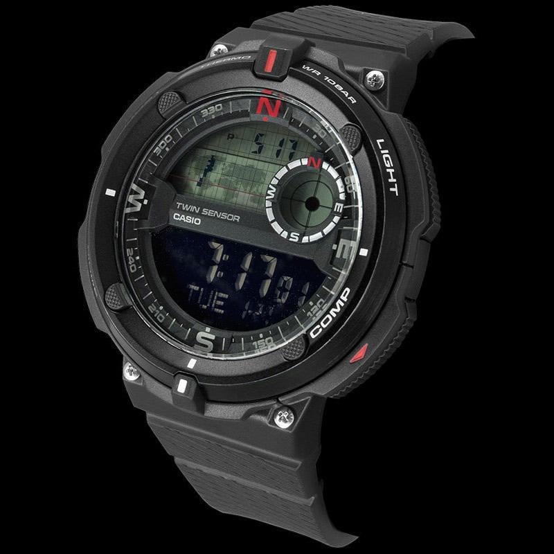 Наручний годинник чоловічий Casio SGW-600H-1B з компасом і термометром (22059385) - фото 4 Наручний годинник чоловічий Casio SGW-600H-1B з компасом і термометром (22059385) - фото 4