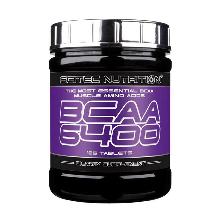 Амінокислоти Scitec Nutrition BCAA 6400 125 капс. (00398-01)