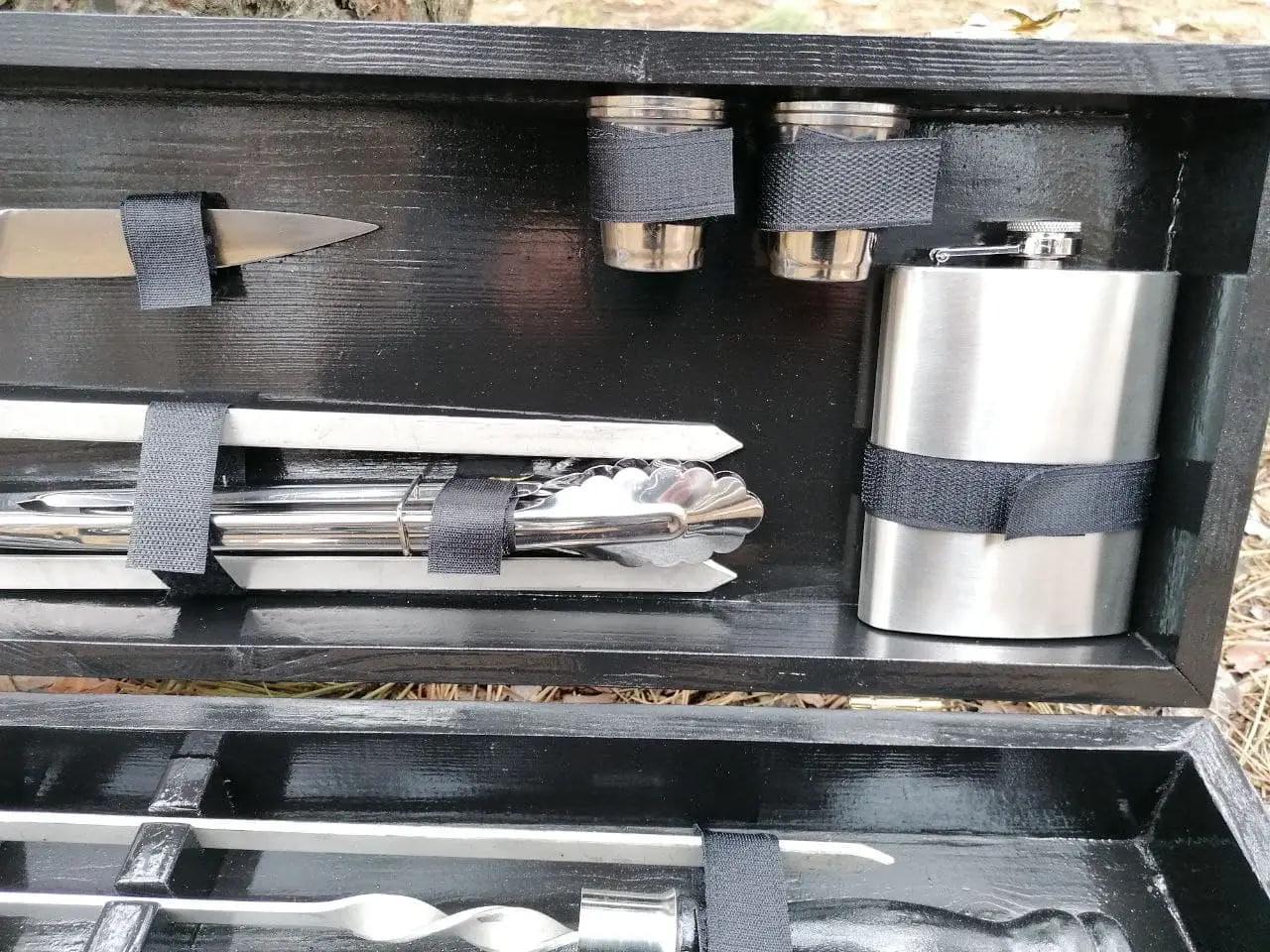 Набір шампурів Blackwood 1 в кейсі (10644728) - фото 3 Набір шампурів Blackwood 1 в кейсі (10644728) - фото 3