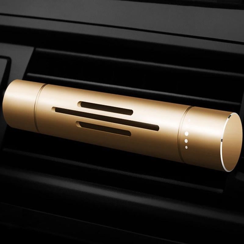 Ароматизатор автомобільний 11 кардтриджів 10742 8х1,3 см Бронзовий (4569631) Ароматизатор автомобільний 11 кардтриджів 10742 8х1,3 см Бронзовий (4569631)