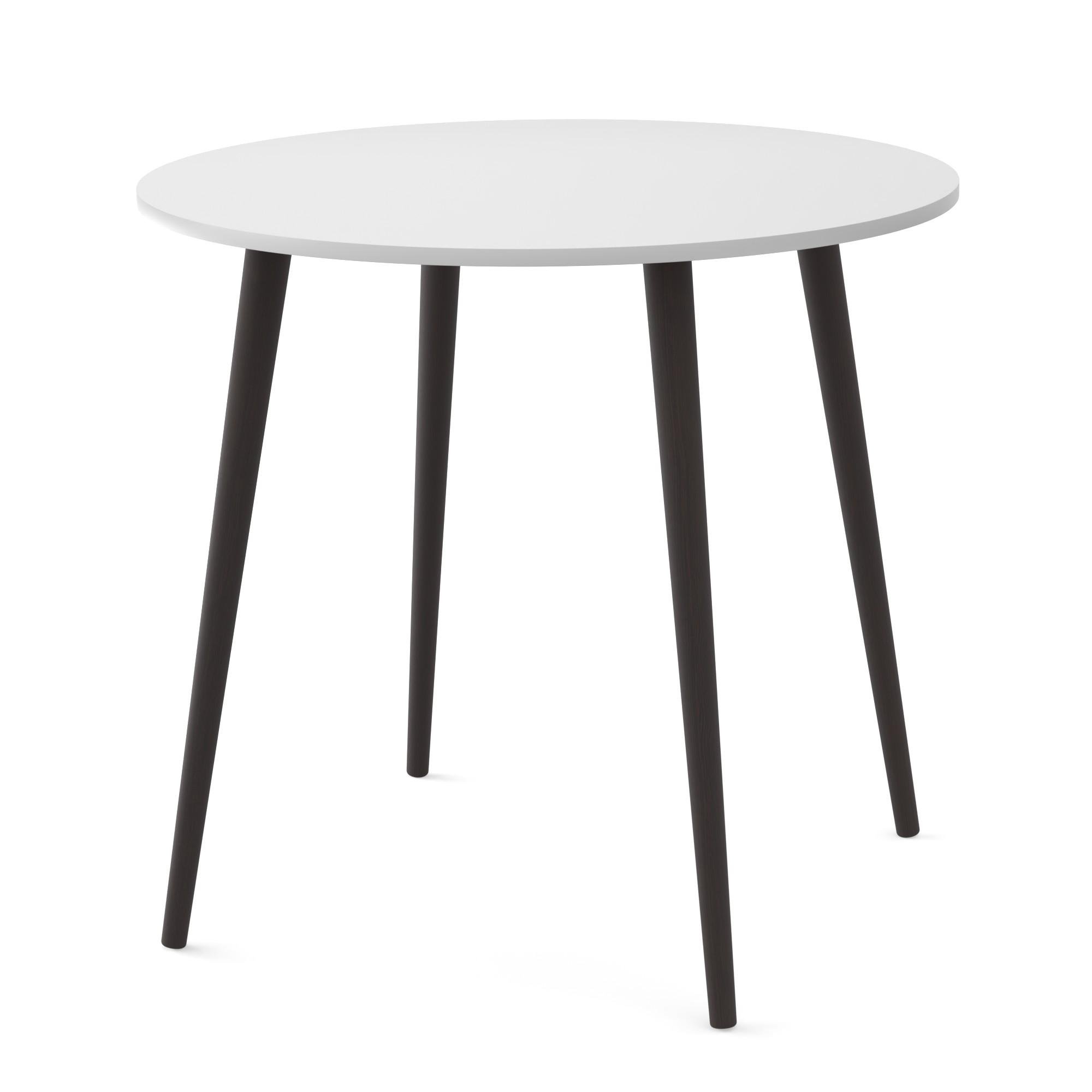 Стол круглый Неман СЭТ-4 Белый/Венге (558960) - фото 1 Стол круглый Неман СЭТ-4 Белый/Венге (558960) - фото 1