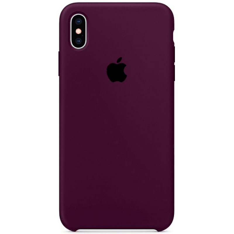 Чехол GoVern Silicone Case для Apple iPhone X/XS Marsala