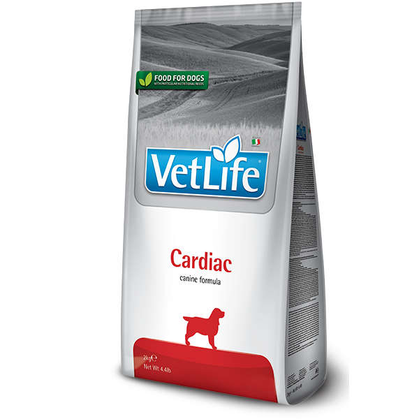 Корм сухой для собак Farmina Vet Life Cardiac диетическое питание при хронической сердечной недостаточности 2 кг (2998381551)