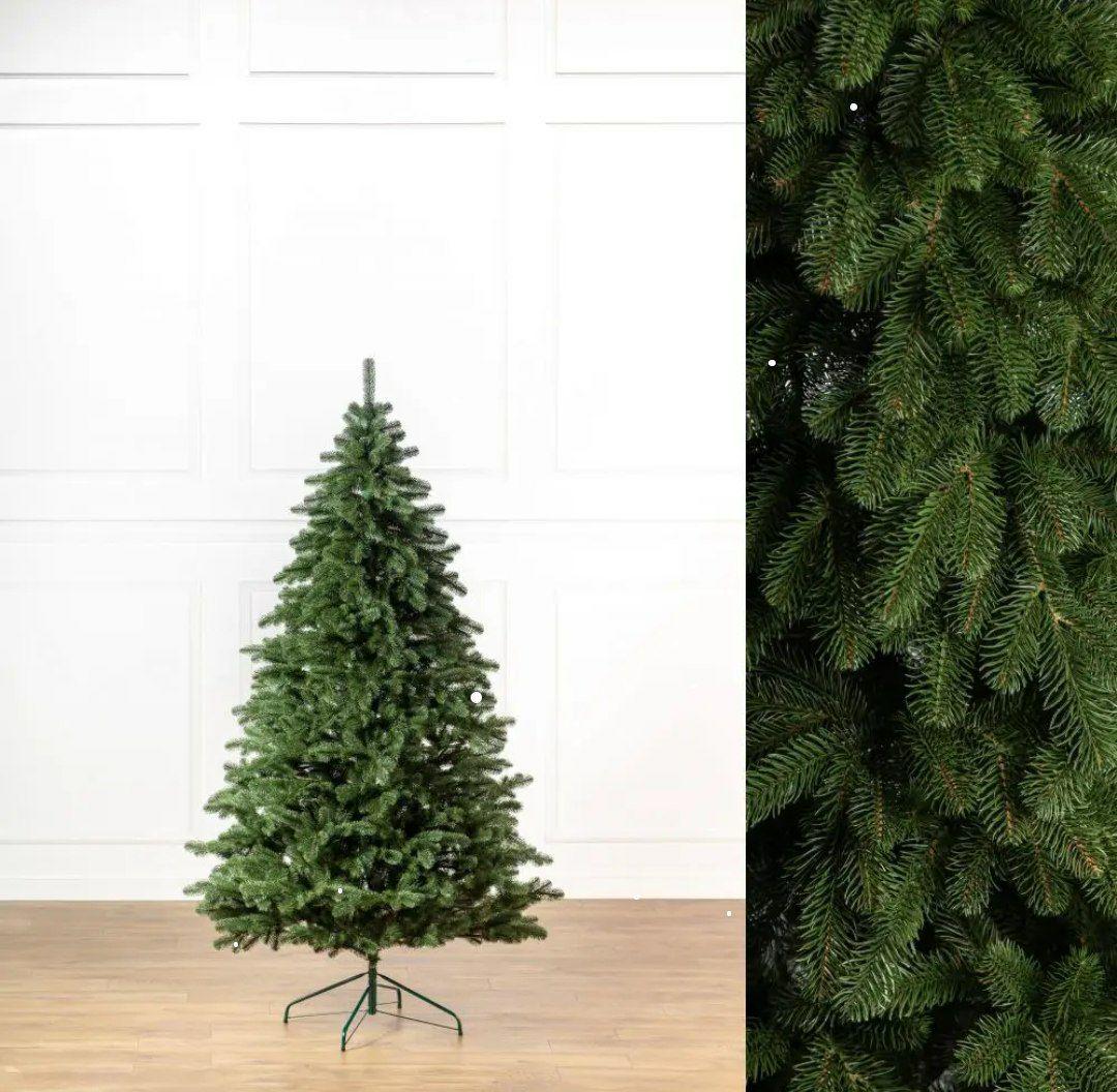 Штучна ялинка лита Ковалівська з металевою підставкою 2,10 м Зелений (NYT15100) - фото 2 Штучна ялинка лита Ковалівська з металевою підставкою 2,10 м Зелений (NYT15100) - фото 2