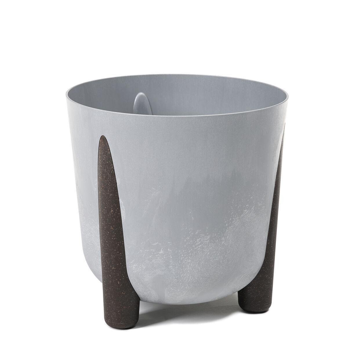 Вазон для квітів Lamela FRIDA 255x255x253 мм Сірий (25419751862) - фото 1 Вазон для квітів Lamela FRIDA 255x255x253 мм Сірий (25419751862) - фото 1