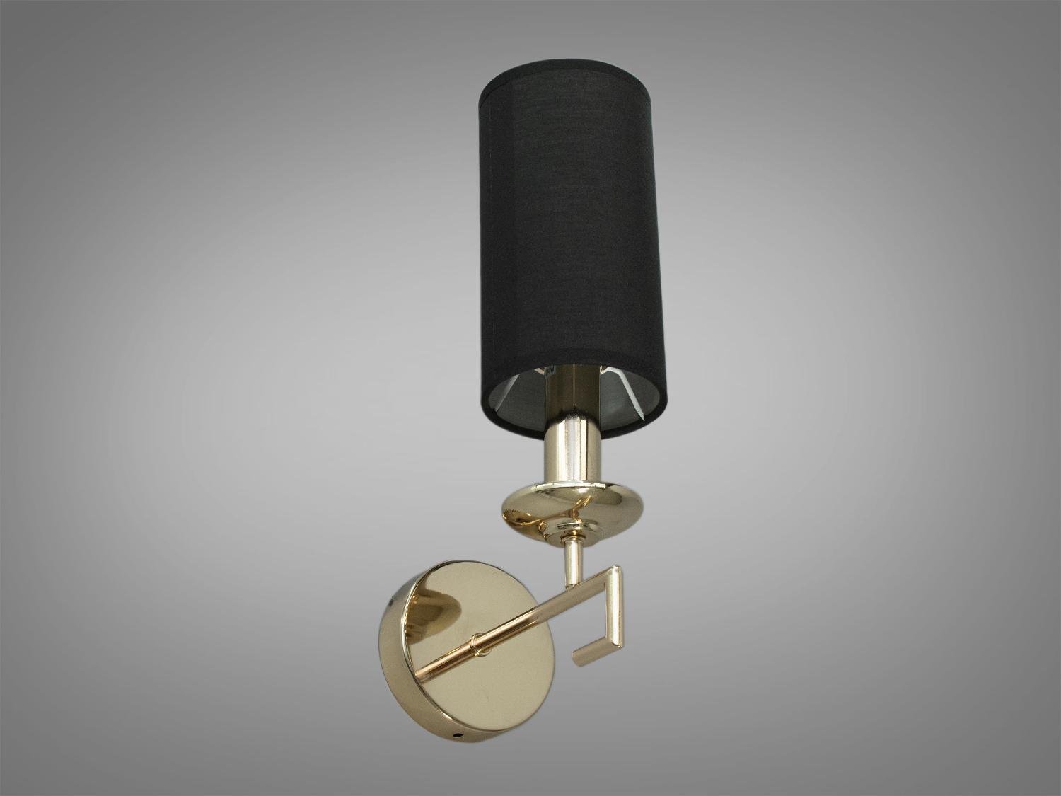 Бра классическая с абажуром Е14 Золотой (1013/1G)