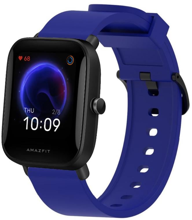 Ремешок силиконовый Like для Amazfit Bip U Blue (18376) - фото 1