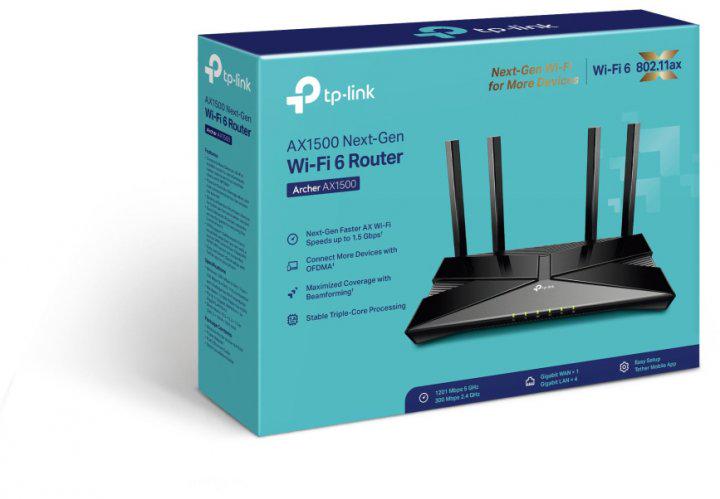 Маршрутизатор беспроводной TP-Link Archer AX1500 - фото 6