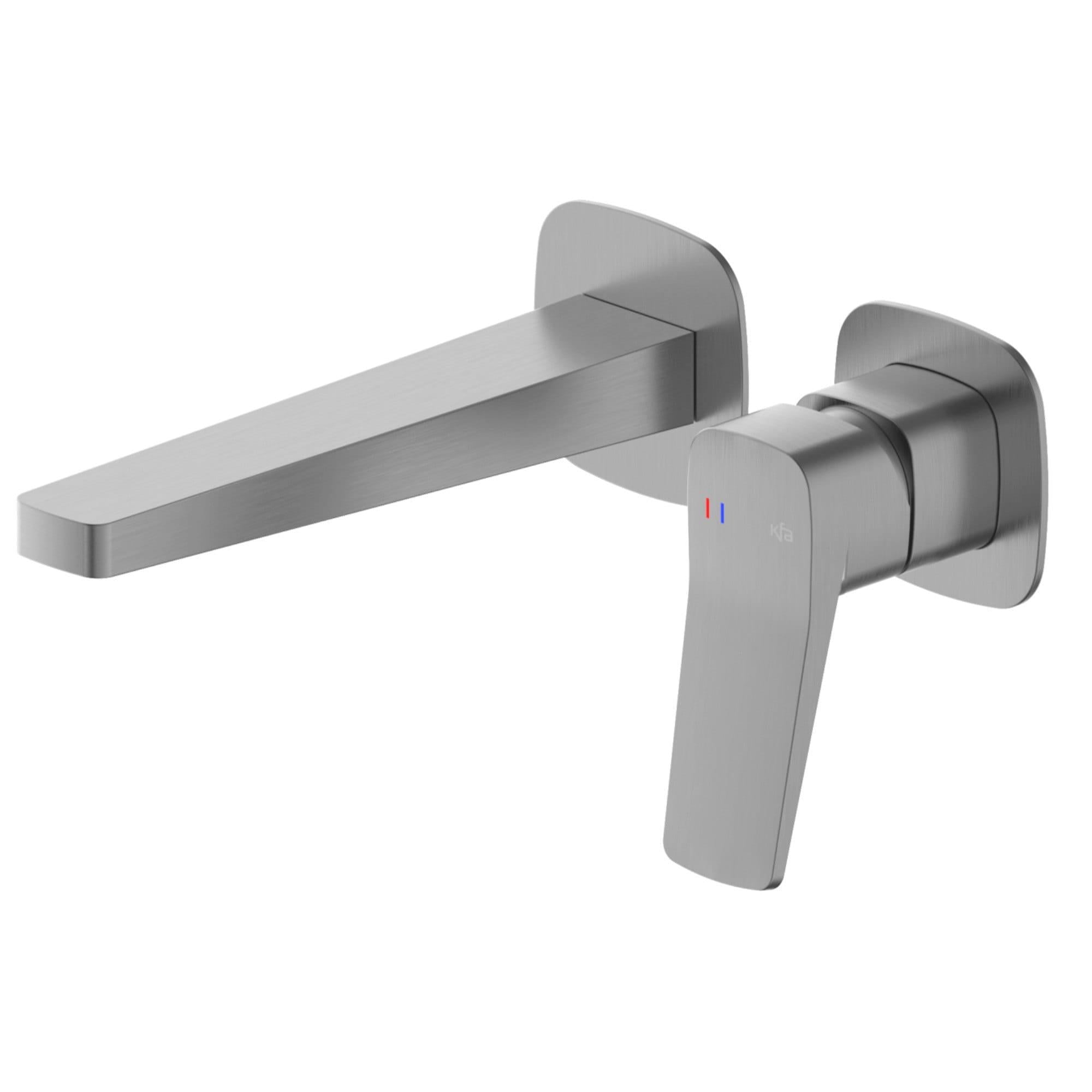 Смеситель для умывальника KFA Armatura Malaga скрытого монтажа Сатин (4529-810-61)