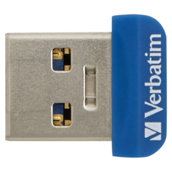 Флешка Verbatim Store&Stay Nano 16Gb USB 3.0 Blue (98709) - фото 1