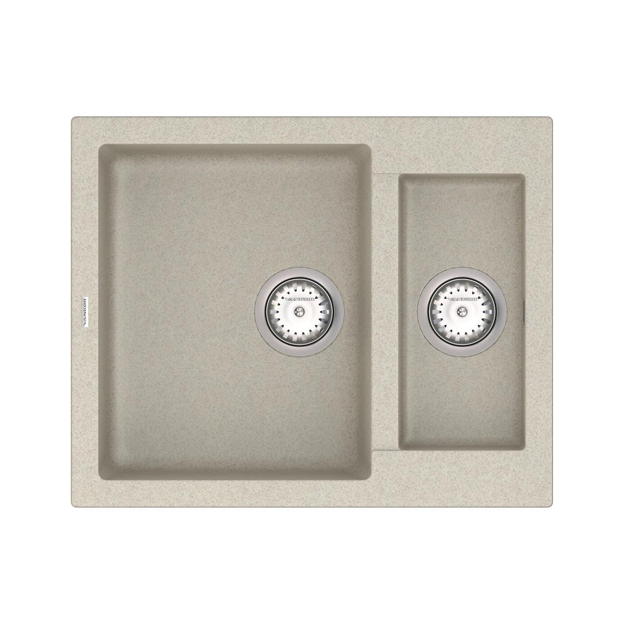 Кухонна мойка с сифоном Orman OMP 03.61 Terra