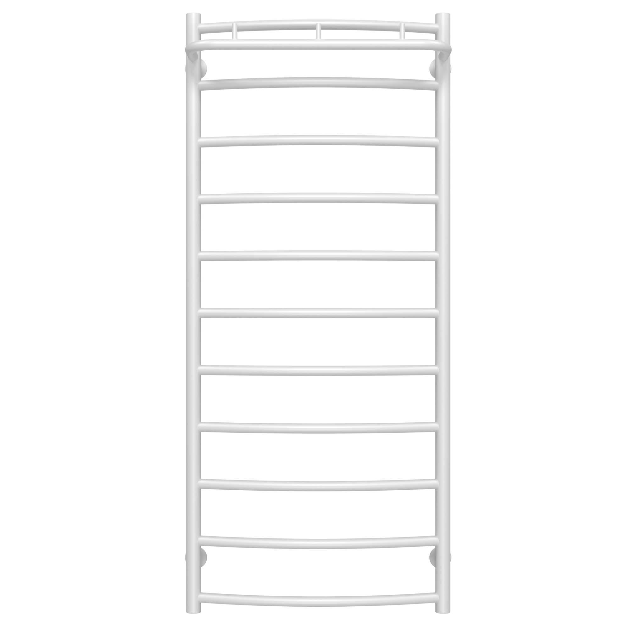 Полотенцесушитель водяной Deffi Классик N П11 нижнее подключение нержавеющая сталь 500х1200 мм Белый (C.KN.120.50.11.W.A)