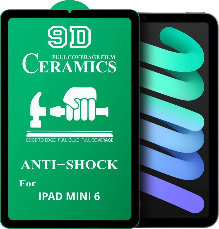 Захисна плівка Ceramics iPad Mini 6 2021 керамічна 9D (30544)