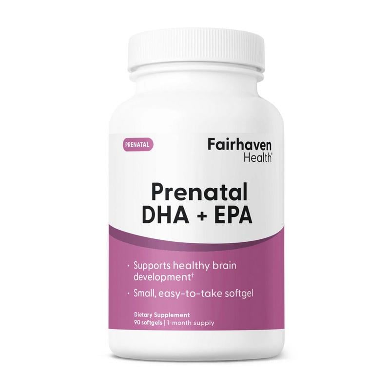 Омега-3 Fairhaven Health Prenatal DHA + EPA 90 м'яких капс.